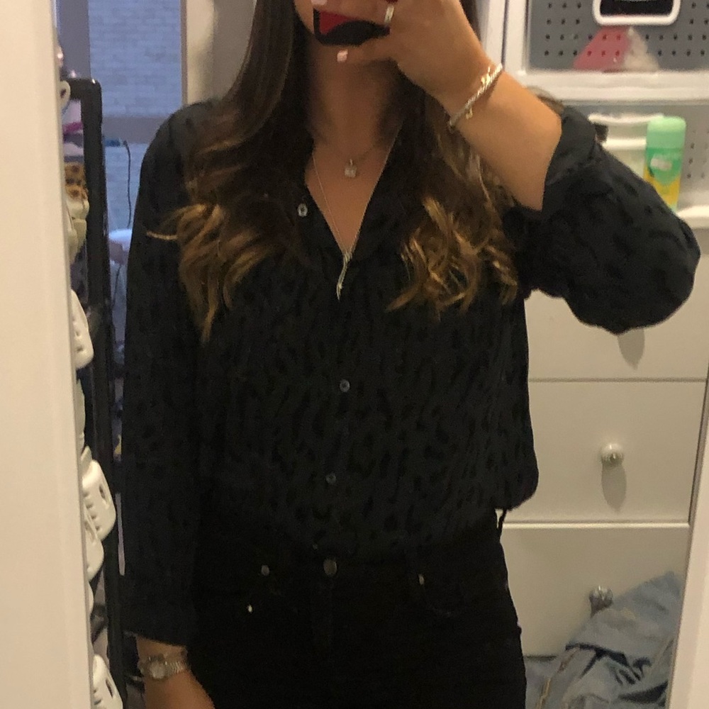 Rails Cheetah Button Down